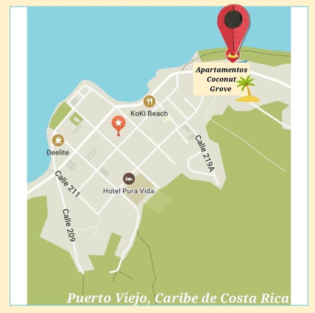 Cabinas Coconut Grove Puerto Viejo de Talamanca Kültér fotó